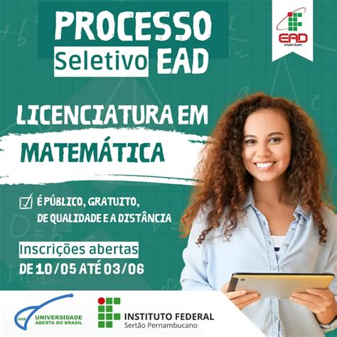 Curso De Licenciatura Em Matem Tica A Dist Ncia Inscri Es Abertas No