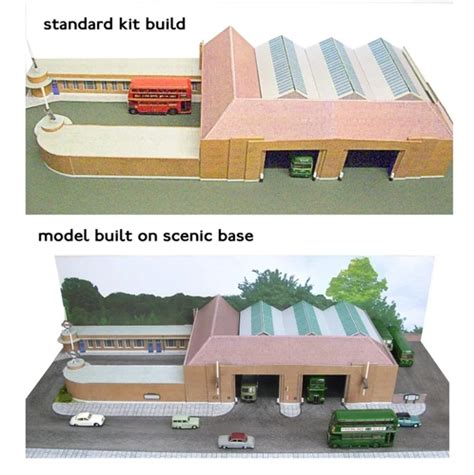 St Staines Lt Country Bus Garage Kingsway Models