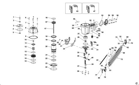 Bostitch N88wwb Nailer Type Rev 0 Spare Parts Sparen88wwbtyperev0 From Spare Parts World