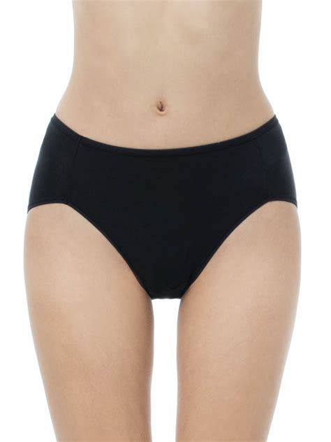 BF Tencel Low rise Brief pack Black SATAMI Lingerie 天絲Tencel 低腰內褲 件包 黑 SATAMI