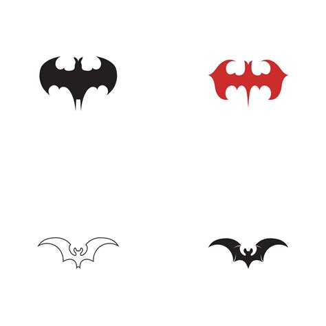 bat vector icon logo template 3487860 Vector Art at Vecteezy