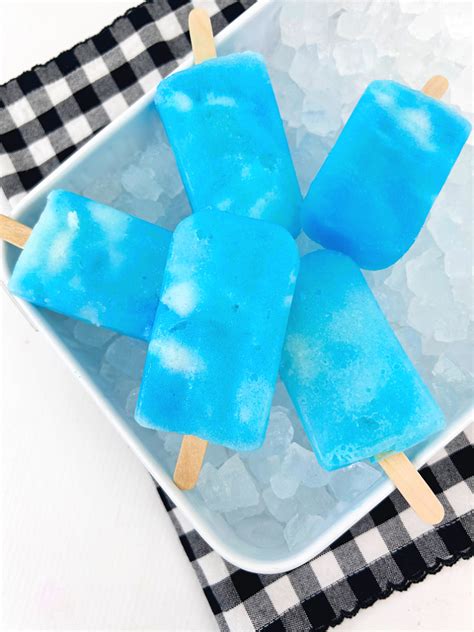 Blue Lagoon Popsicles Pams Daily Dish