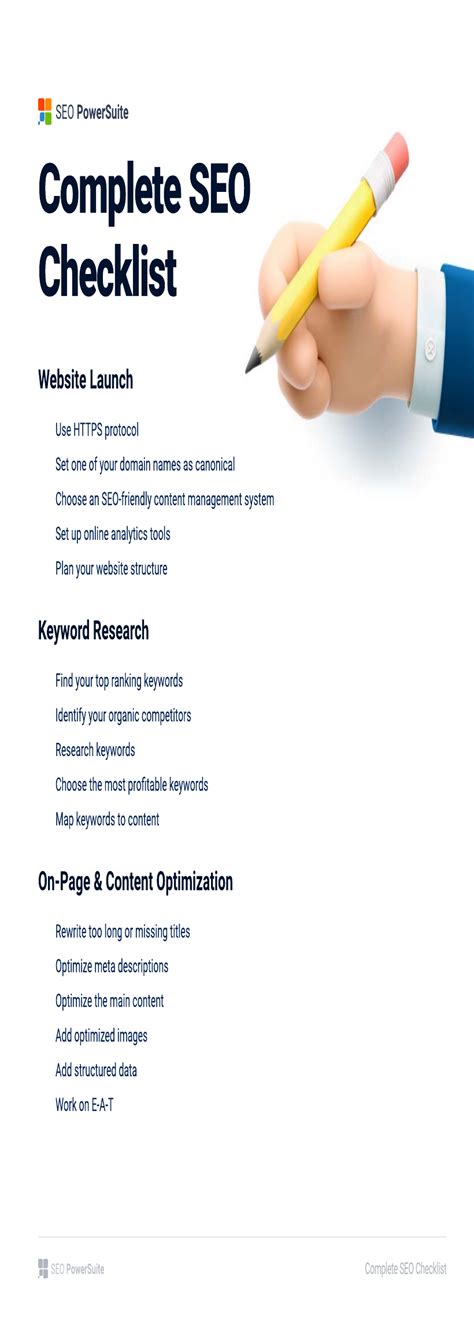 Fill Free Fillable Complete Seo Checklist Pdf Form