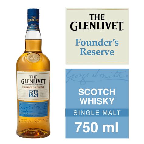 Whisky The Glenlivet Single Malt Founders Reserve 750ml