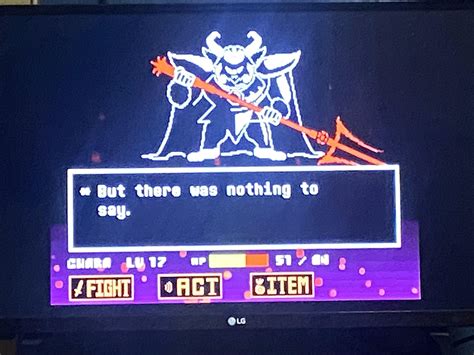 Weird fight with Asgore during a canceled genocide run : Undertale