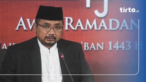 Pemerintah Tetapkan 1 Ramadan 1444 H Pada Kamis 23 Maret 2023