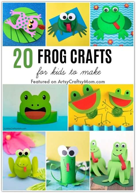 10 Fun and Fantastic Frog Crafts for Kids