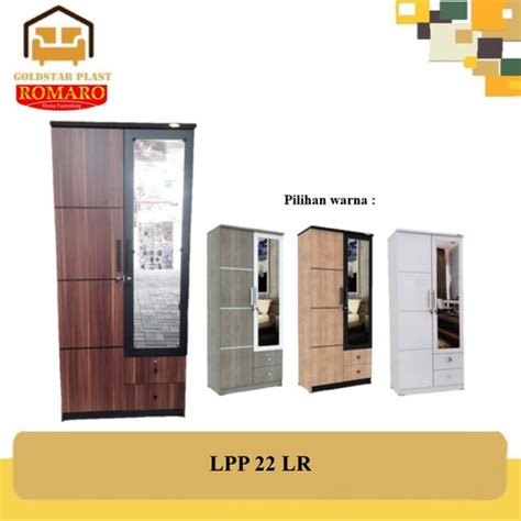 Promo Lemari Pakaian Pintu Lemari Baju Lpp Lr Lpp Lr Putih