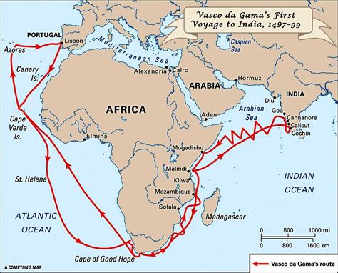 Vasco Da Gama Explorer And Adventurer