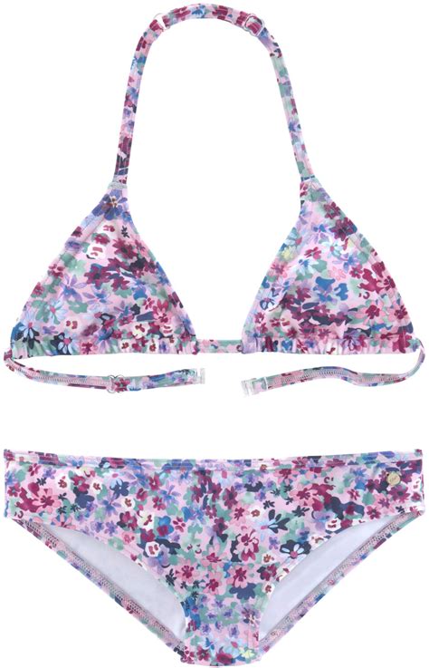 S Oliver Triangel Bikini Blumendruck Lila Bedruckt Ab Preisvergleich Bei Idealo De