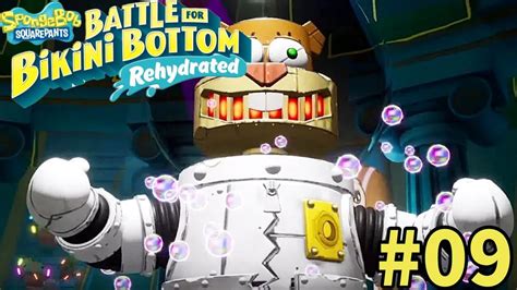 Spongebob Battle For Bikini Bottom Rehydrated Robot Sandy Boss