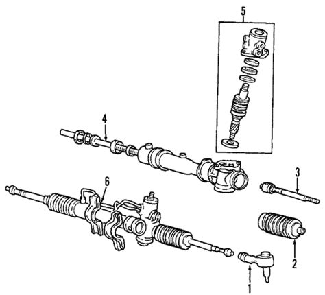 Steering Gear Linkage For Kia Spectra Kia Parts Online