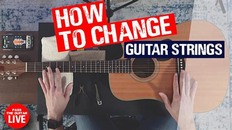 How To Change Acoustic Guitar Strings STEP BY STEP It S EASY YouTube