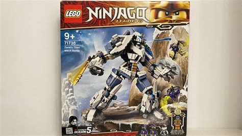 ОБЗОР ЛЕГО НИНДЗЯГО 71738 Титан Зейна LEGO NINJAGO LEGACY Zane’s Titan ...
