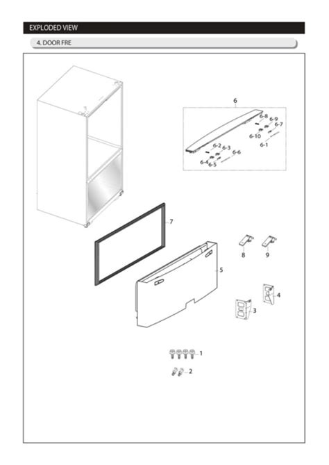 Samsung Rf260beaesr Aa 05 Refrigerator Partswarehouse