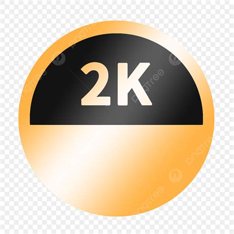 2k Logo PNG Image, Resolution Logo 2k Round Sticker, Audio And Video ...