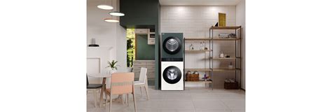 Lgs Space Saving Washtower Compact Showcases All In One Laundry