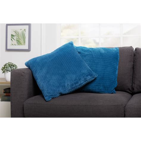 Wilko Dark Teal Jumbo Cushion 55 X 55cm Wilko