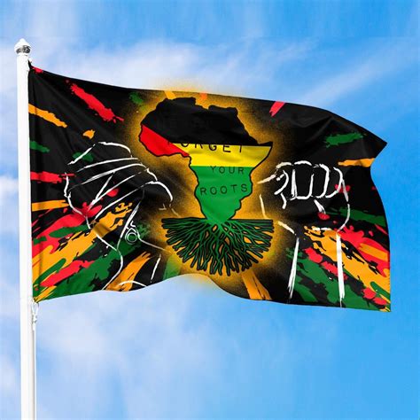 Ethiopia Flag Of The Benishangul Gumuz Region Premium Flag Black