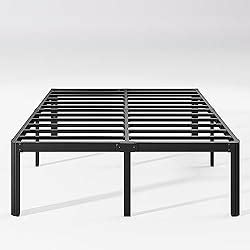 Amazon Hunlostten Full Size Bed Frame No Box Spring Needed