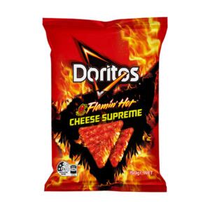 Doritos Flamin Hot Cheese Supreme Chips 150g Exotic Sweets