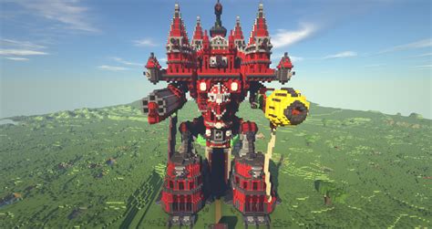 Warhammer 40k Imperator Titan Minecraft Map