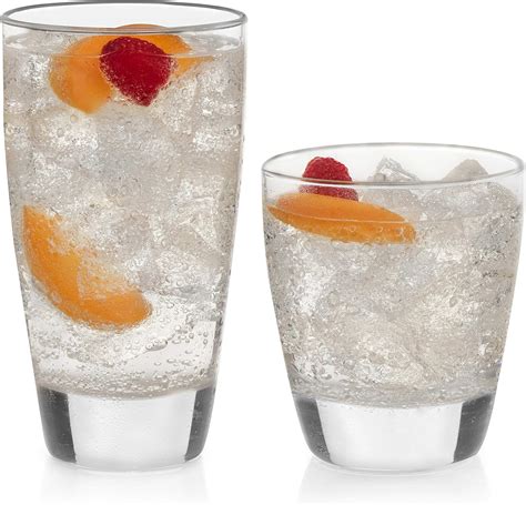 Libbey Classic 16 Piece Glass Tumbler And Rocks Set In Kosovo At € 81 Rating 5