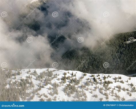 Clouds in the mountains stock image. Image of nature - 29676847