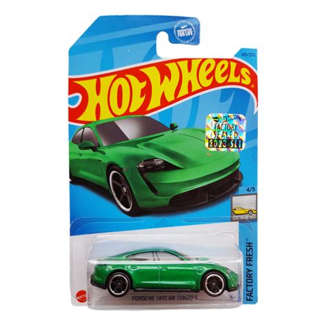 Hot Wheels Porsche Taycan Turbo S Green Factory Sealed 2023 Shopee Malaysia