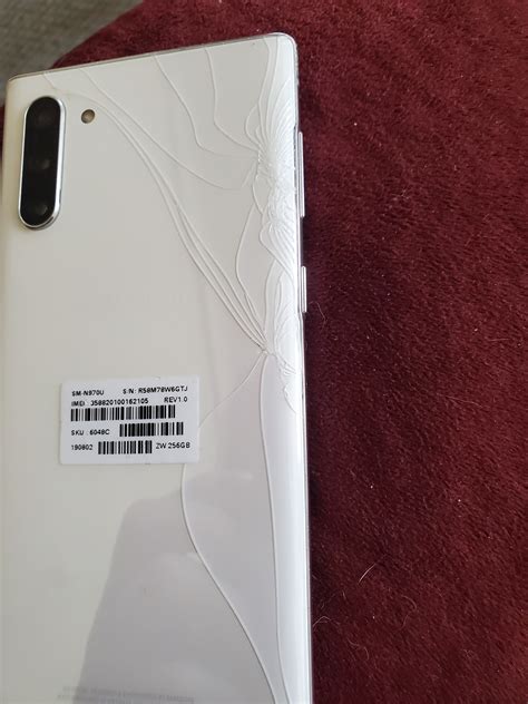 Note 10 Plus Cracked Screen Samsung Community 1068413