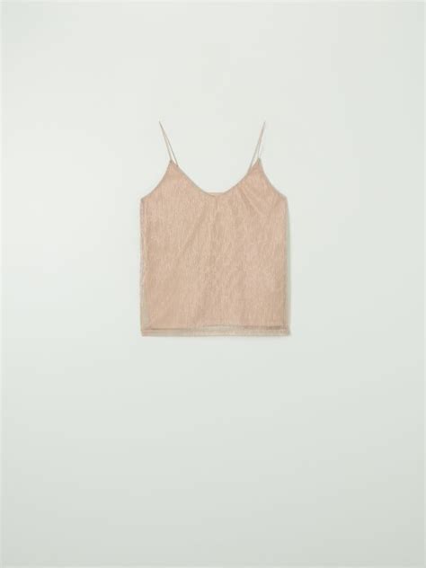 Top Cu Bretele Sub Iri Culoare Nude Sinsay Za X
