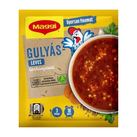 X Maggi Hungarian Goulash Soup With Noodles Guly Sleves Tarhony Val