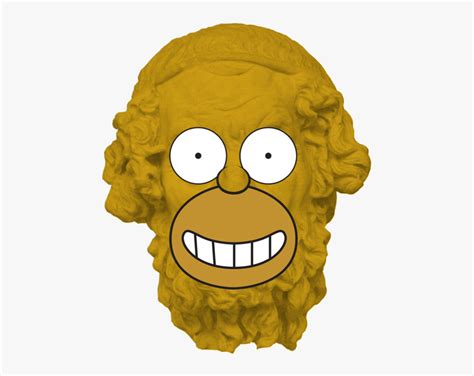 Homer Simpson Homer Greek, HD Png Download - kindpng