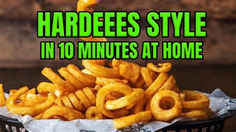 How To Make Hardee S Style Curly Fries At Home Crispy And Delicious Recipe Youtube