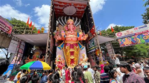 Khairatabad Ganesh 2023 Sri Dasha Maha Vidya Ganapati 63 Feets Eco