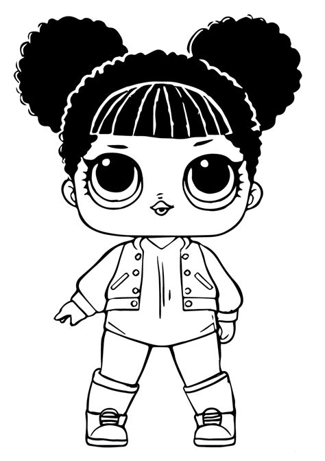 40 Free Printable Lol Surprise Dolls Coloring Pages With Images Lol