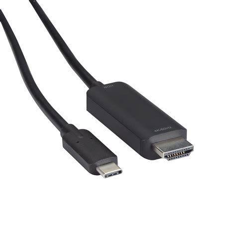 USB-C to HDMI Active Adapter Cable, 4K60, HDR | Black Box