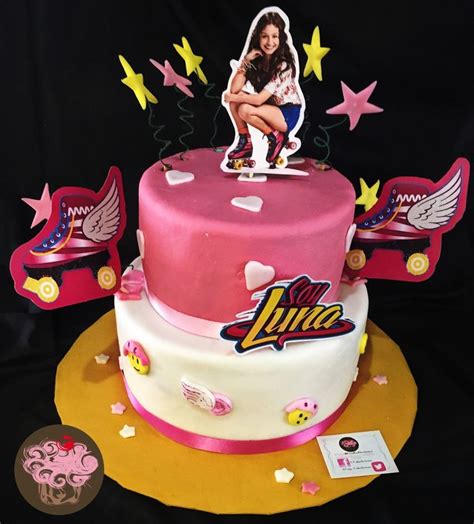 Pastel Soy Luna Con Stickers Cake Birthday Cake Desserts