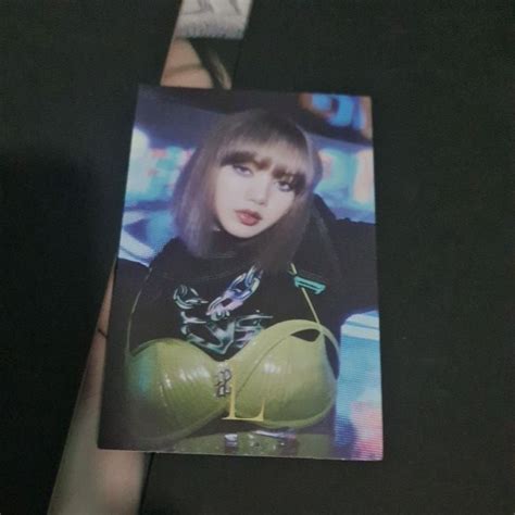 Jual Lisa Photocard Apmus Ktown Benefit Polaroid Rare Gold PC