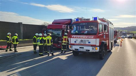 Lkw Unfall Auf Der A3 Bei Girod Feuerwehr112tv