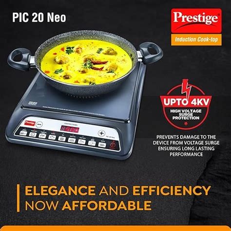 Buy Prestige Induction Cooktop W Indian Menu Options Automatic