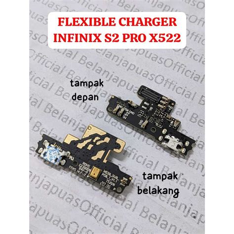 Jual Fleksibel Flexible Konektor PCB Papan Cas Charger INFINIX HOT S2 PRO X522 Shopee Indonesia