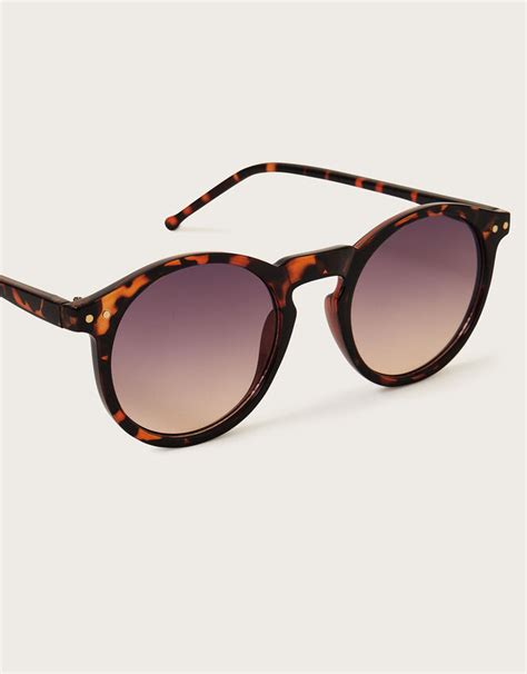 Tortoiseshell Round Sunglasses Sunglasses Monsoon Global