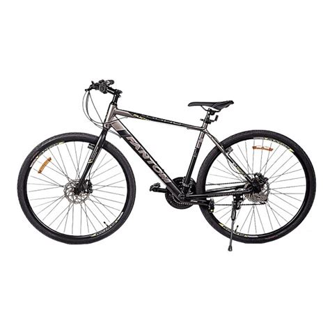 Buy Fantom Runner Hybrid Bike Grey Black Online in india | wizbiker.com