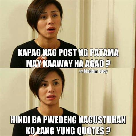 Pinoy Quotes Tagalog Quotes Hugot Funny Hugot Quotes Filipino Memes