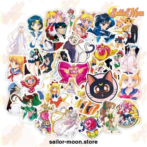New 103050pcspack Sailor Moon Stickers Sailor Moon Store