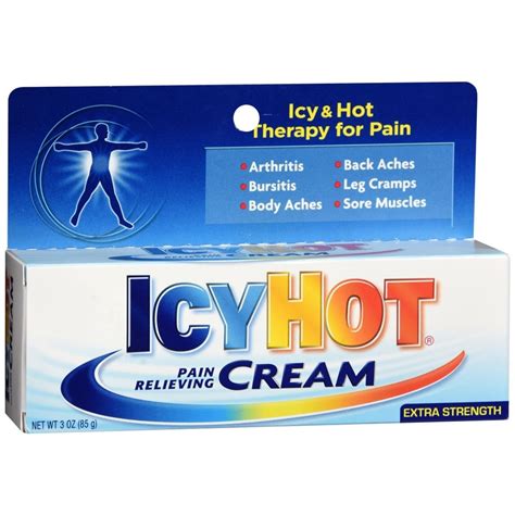 Icy Hot Pain Relieving Cream Extra Strength 3 Oz Medcare