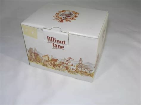 LILLIPUT LANE PUSSY WILLOW Cottage W Cert Of Authenticity Orig Box