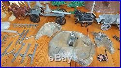 Rare Vintage Marx Giant Blue Gray Civil War Battle Playset