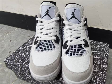 AJ4 Blanco beige | Kabum Zapas